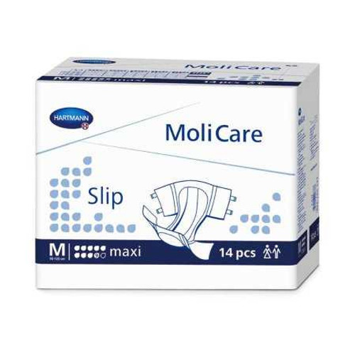Adult Incontinent Brief Molicare Super Plus Tab Closure Medium Disposable Heavy Absorbency PHT165532 Case/56 PHT165532 MEDLINE 1056477_CS
