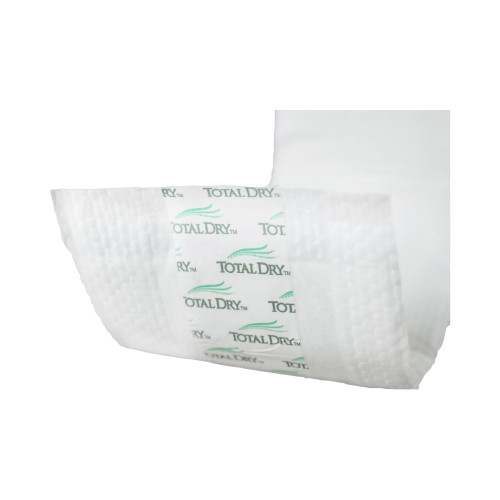 TotalDry Booster Pad Duo Booster Pad 12 Inch Length Heavy Absorbency SecureLoc Core One Size Fits Most, BH98102, Case of 180