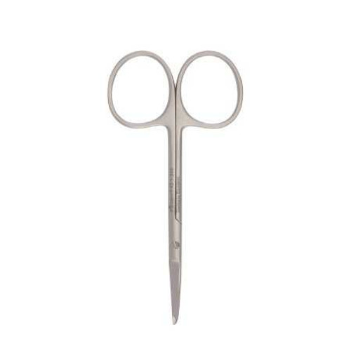 McKesson Argent Suture Scissors Spencer 3-1/2 Inch Surgical Grade Stainless Steel Finger Ring Handle Straight Blunt/Blunt 43-1-346 Each/1 43-1-346 MCK BRAND 487353_EA