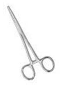 Hemostatic Forceps Kelly 5-1/2 Inch Floor Grade Stainless Steel Ratchet Lock Finger Ring Handle Straight Serrated Tip 56314 Box/10 56314 MEDICAL ACTION INDUSTRIES 367970_BX