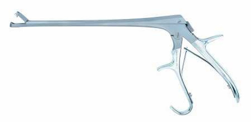 Biopsy Forceps McKesson Argent Tischler-Burke 9-3/4 Inch Surgical Grade Stainless Steel NonSterile w/Lock Pistol Grip Handle w/Spring Straight 1.5 X 4.5 mm Oval Bite 43-1-1443 Each/1 43-1-1443 MCK BRAND 535538_EA