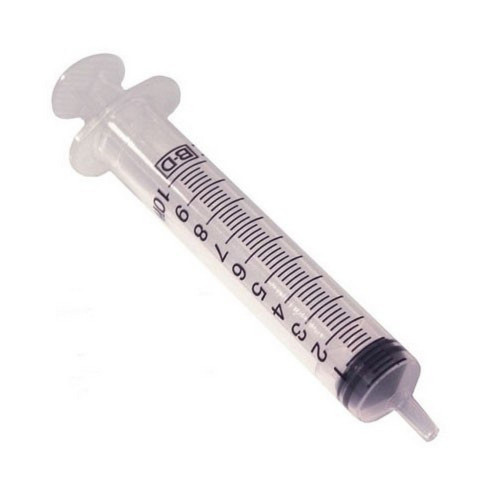 BD Syringe Only with Luer Slip Tip, 10 mL, 303134, Box of 200