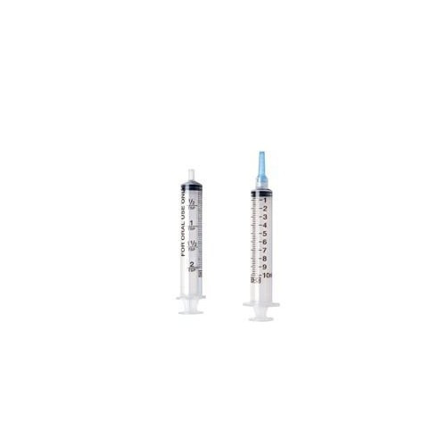 Oral and Enteral Syringe 10 mL Oral Tip Without Safety, 305219, Case of 500