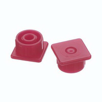 Multi-AD Syringe Tip Cap Red, Luer Lock, 418012, Case of 500