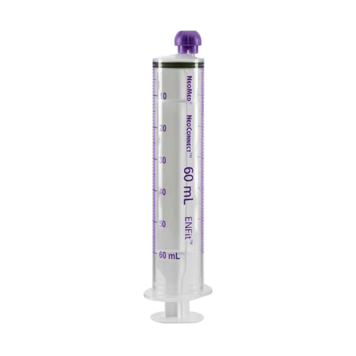 NeoMed Oral and Enteral Syringe 60 mL Enfit Tip Without Safety, PNM-S60NC, Pack of 1