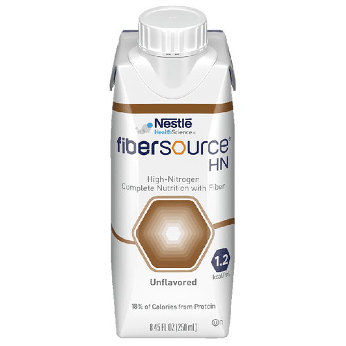 Tube Feeding Formula Fibersource HN 250 mL Carton Ready to Use Adult 18550000 Case/24 NESTLE'HEALTHCARE NUTRITION 193812_CS