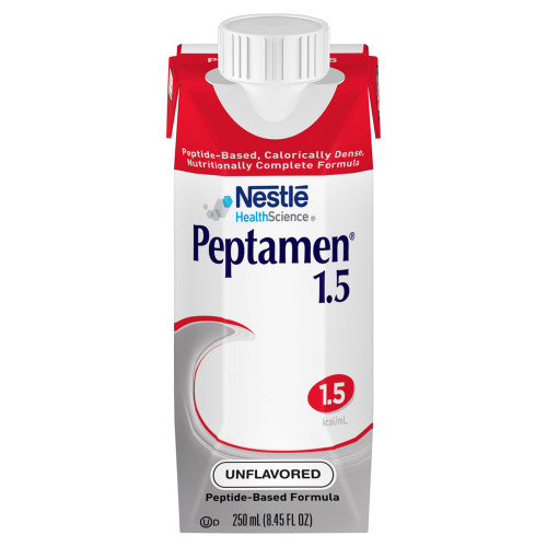 Peptamen 1.5 Oral Supplement Unflavored Liquid 250 mL Carton, 00798716181921, Pack of 1