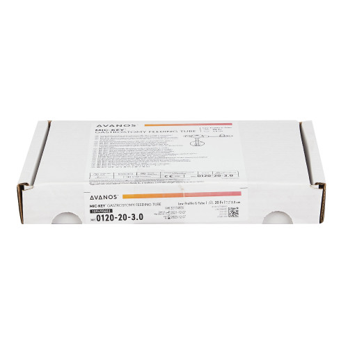 MIC-Key Low Profile Gastrostomy Tube Kit 20 Fr. 3.0 cm Tube Silicone Sterile, 0120-20-3.0, Pack of 1