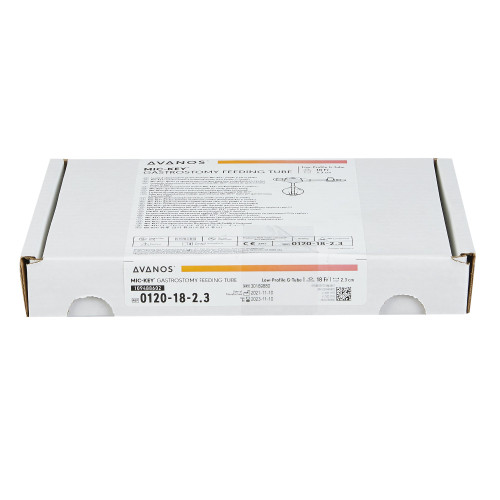 MIC-Key Low Profile Gastrostomy Tube Kit 18 Fr. 2.3 cm Tube Silicone Sterile, 0120-18-2.3, Pack of 1