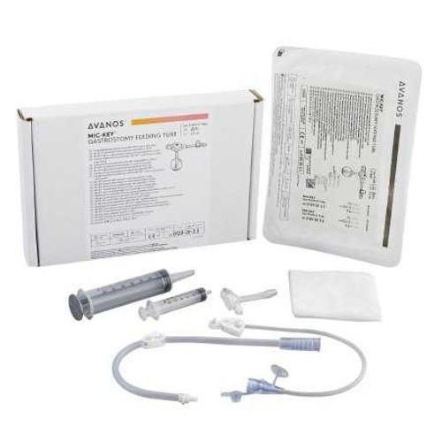 Low Profile Gastrostomy Tube Kit MIC-Key® 20 Fr. 3.5 cm Tube Silicone Sterile 0120-20-3.5 Pack of 1 0120-20-3.5 Mic-Key® 363300_EA