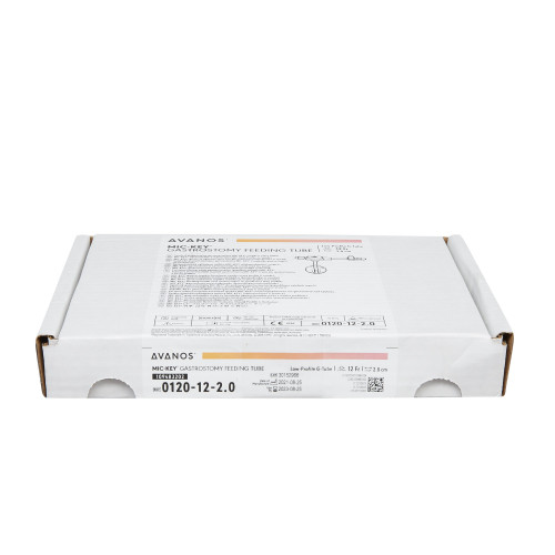 MIC-Key Low Profile Gastrostomy Tube Kit 12 Fr. 2.0 cm Tube Silicone Sterile, 0120-12-2.0, Pack of 1