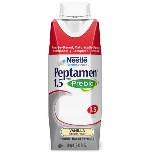 Oral Supplement / Tube Feeding Formula Peptamen 1.5 with Prebio1 Vanilla 250 mL Carton Ready to Use 4390034958 Each/1 4390034958 NESTLE'HEALTHCARE NUTRITION 810944_EA