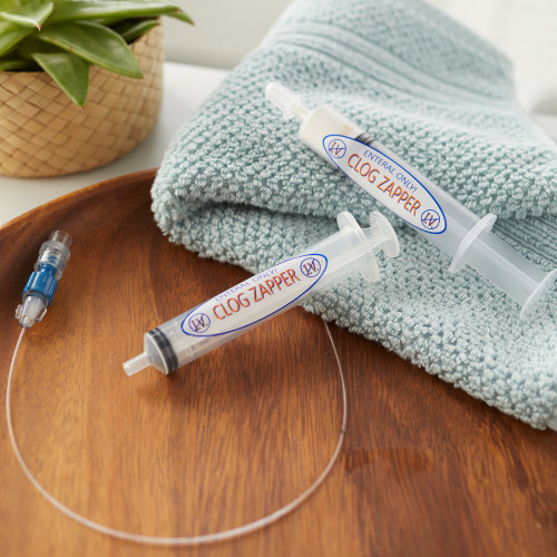 Clog Zapper Enteral Feeding Tube Declogger Kit (2) 10 mL Oral Syringes / 12 Inch Applicator, 20-0002, Case of 10