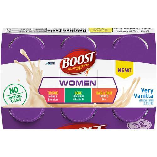 Oral Supplement Boost Calorie Smart Very Vanilla 8 oz. Bottle Ready to Use 12188056 Each/1 12188056 NESTLE'HEALTHCARE NUTRITION 983718_EA