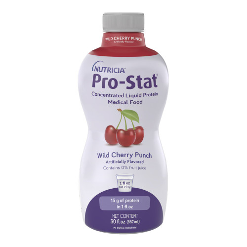 Pro-Stat Oral Supplement Wild Cherry Punch Flavor Liquid 30 oz. Bottle, 78344, Quart of 1