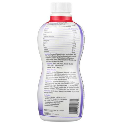 Protein Supplement Pro-Stat Sugar Free AWC Wild Cherry Punch 30 oz. Bottle Ready to Use 40130 Case/4 40130 MEDICAL NUTRITION INC. 625365_CS