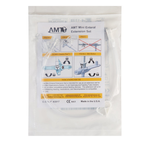 AMT Mini Classic Right Angle Connector with Y-Port Adapter 12 Inch, 6-1222, Pack of 1