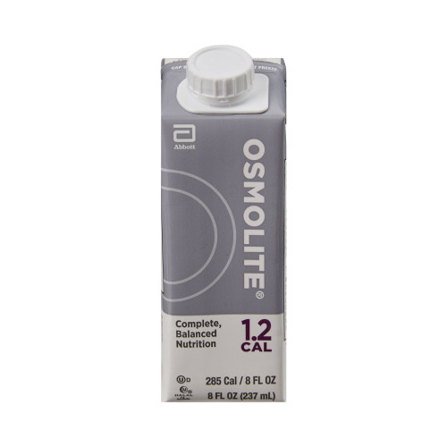 Osmolite 1.2 Cal Tube Feeding Formula Unflavored Liquid 8 oz. Reclosable Carton, 64635, Case of 24