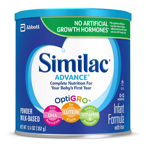 Infant Formula Similac Advance 12.9 oz. Can Powder 55957 Each/1 55957 ABBOTT NUTRITION 746696_EA Infant Formula Similac Advance 12.9 oz. Can Powder 55957 Each/1 55957 ABBOTT NUTRITION 746696_EA