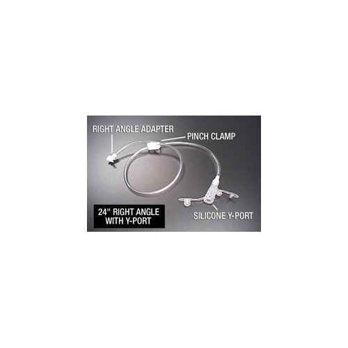AMT Mini Classic Right Angle Connector with Y-Port Adapter 24 Inch, 6-2422, Pack of 1