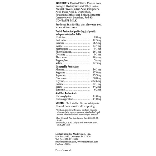 Protein Supplement ProSource NoCarb Berry Punch 32 oz. Bottle Ready to Use 11535 Each/1 11535 NATIONAL NUTRITION 709355_EA