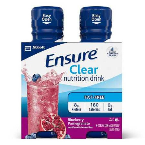 Oral Supplement Ensure Active Blueberry Pomegranate 10 oz. Bottle Ready to Use 56500 Case/12 56500 ABBOTT NUTRITION 853984_CS