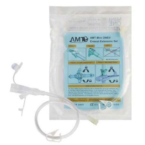 Right Angle Connector with Y-Port Adapter Mini ONE 12 Inch Clear 8-1222 Box/10 8-1222 APPLIED MEDICAL TECHNOLOGY INC 727974_BX