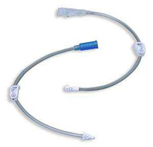 Right Angle Connector with Y-Port Adapter Mini ONE 12 Inch Clear 8-1222 Box/10 8-1222 APPLIED MEDICAL TECHNOLOGY INC 727974_BX