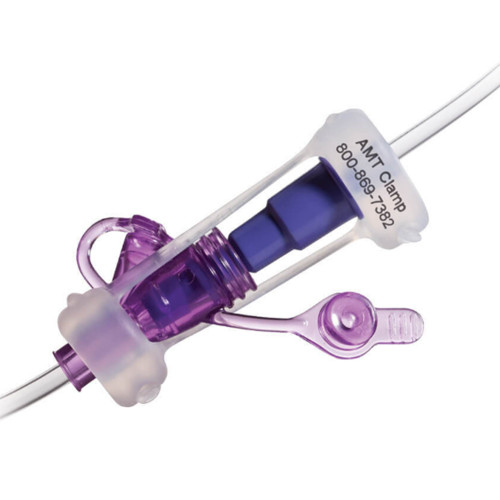 AMT Clamp G-Tube Clamp Silicone, 4-3000, Box of 10