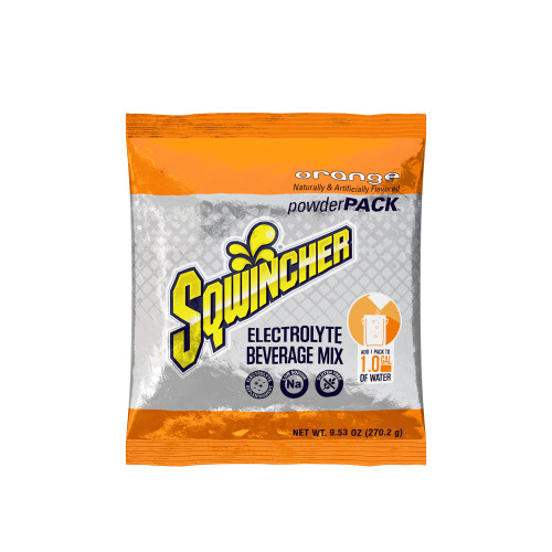 Electrolyte Replenishment Drink Mix Sqwincher Powder Pack Orange Flavor 9.53 oz. X381-MC600 Box/20 X381-MC600 PRECISION FOODS INC 1057724_BX