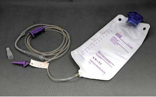 AMSure Enteral Feeding Pump Bag Set 1200 mL Polyvinyl NonSterile, E-1200, Case of 30