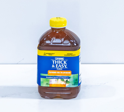 Thickened Beverage Thick Easy 48 oz. Bottle Tea Ready to Use Honey 45587 Case/6 45587 HORMEL FOOD SALES LLC 732816_CS