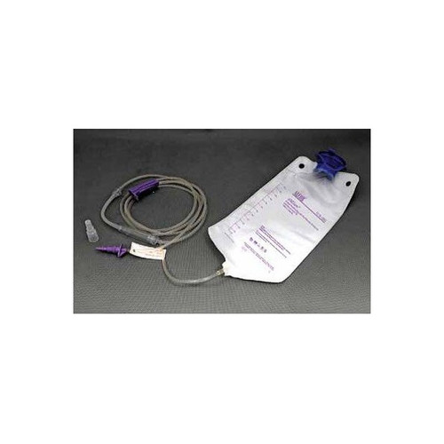 AMSure Enteral Feeding Pump Bag Set 1200 mL Polyvinyl NonSterile, E-1200, Pack of 1