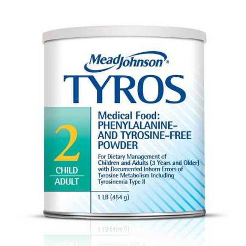 Tyrosinemia Oral Supplement Tyros 2 Unflavored 1 lb. Can Powder 891801 Pack of 1 891801 MEAD JOHNSON 773624_EA