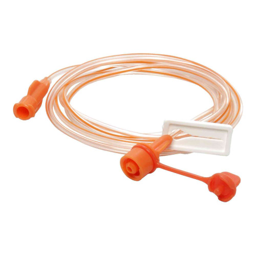 NeoConnect ENFit Extension Set 60 Inch, Orange, PVC Tubing, Sterile, EXT-60NC, Pack of 1