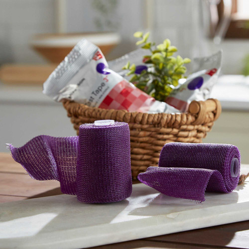 Cast Tape McKesson 3 Inch X 12 Foot Fiberglass Purple 115-3U Box/10 115-3U MCK BRAND 733695_BX
