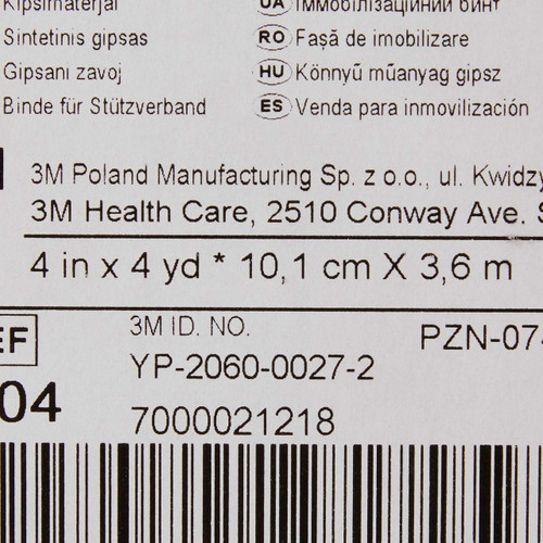 Cast Tape 3M Scotchcast 4 Inch X 4 Yard Fiberglass White 82004 RL/1 82004 3M 979844_RL