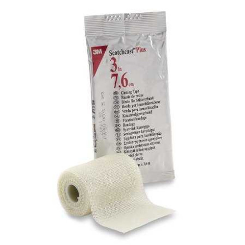 Cast Tape 3M Scotchcast 3 Inch X 4 Yard Fiberglass White 82003 Box/10 82003 3M 979842_BX