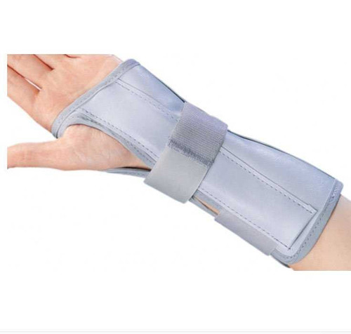 Wrist Splint PROCARE Foam Left Hand Blue One Size Fits Most 79-87060 Each/1 79-87060 DJ ORTHOPEDICS LLC 370106_EA