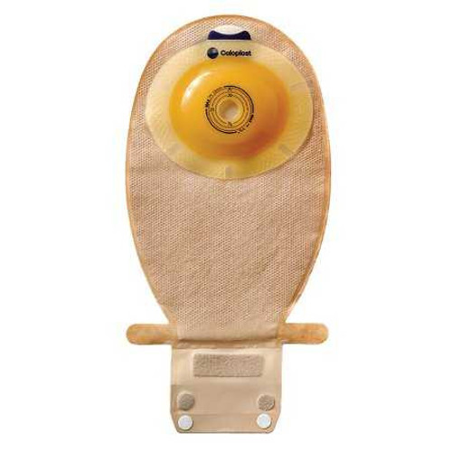 Filtered Ostomy Pouch SenSura EasiClose One-Piece System 11 1/2 Inch Length Maxi 5/8-1-3/4 Inch Stoma Drainable Convex Light Pre-Cut 15608 Box/10 15608 COLOPLAST INCORPORATED 586179_BX
