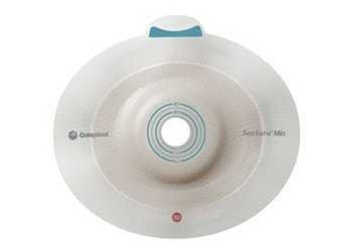 Ostomy Barrier SenSura® Mio Flex Precut, Extended Wear Elastic Adhesive 50 mm Flange Red Code System 25 mm Opening 16485 Box of 5 16485 SenSura® Mio Flex 1011419_BX