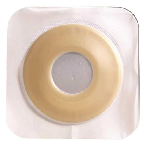 Ostomy Barrier Sur-Fit Natura Durahesive Trim to Fit Moldable Flexible 2-1/4 Inch Flange Hydrocolloid 1-1/4 to 1-3/4 Inch Stoma 411804 Box/10 411804 CONVA TEC 581641_BX