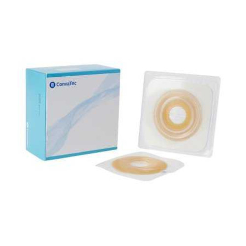 Ostomy Barrier Sur-Fit Natura Stomahesive Trim to Fit Moldable Flexible 2-1/4 Inch Flange Hydrocolloid 1-1/4 to 1-3/4 Inch Stoma 411805 Box/10 411805 CONVA TEC 581642_BX