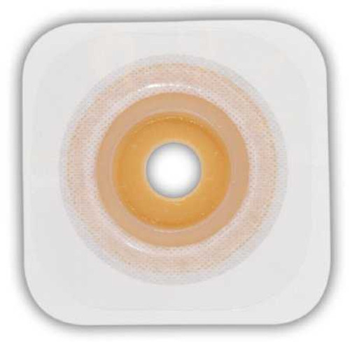Colostomy Barrier Esteem synergy Trim to Fit Extended Wear Durahesive White Tape Without Flange Esteem Synergy Hydrocolloid 1/2 to 7/8 Inch Stoma 409268 Box/10 409268 CONVA TEC 474470_BX