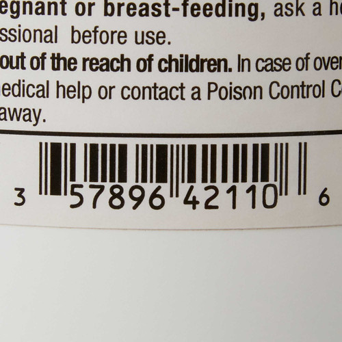 Stool Softener McKesson Brand Tablet 1000 per Bottle 100 mg Strength Docusate Sodium 57896042110 BT/1000 57896042110 MCK BRAND 633777_BT