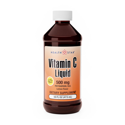 Vitamin C Supplement McKesson Brand 500 mg Strength Liquid 16 oz. 57896084216 BT/1 57896084216 MCK BRAND 703057_EA