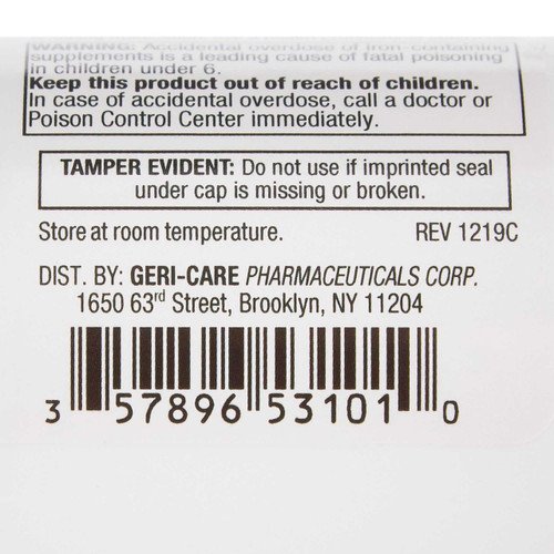 Multivitamin with Minerals Supplement McKesson Brand Tablet 100 per Bottle 57896053101 Case/12 57896053101 MCK BRAND 633782_CS Multivitamin with Minerals Supplement McKesson Brand Tablet 100 per Bottle 57896053101 Case/12 57896053101 MCK BRAND 633782_CS