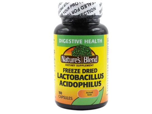 Probiotic Dietary Supplement Nature s Blend 100 per Bottle Tablet 1243377 BT/1 1243377 US PHARMACEUTICAL DIVISION/MCK 784070_BT