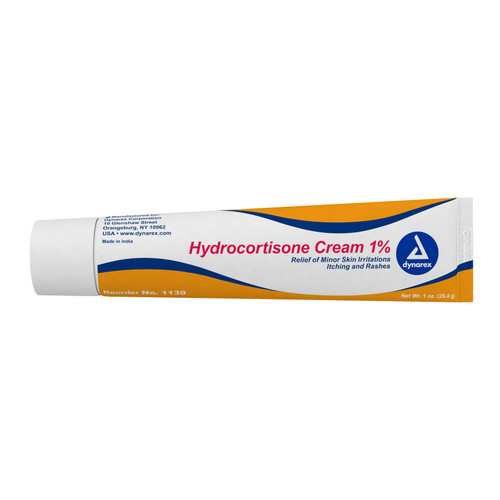 Dynarex Hydrocortisone 1% Strength Cream 1 oz. Tube 1139 Pack of 1