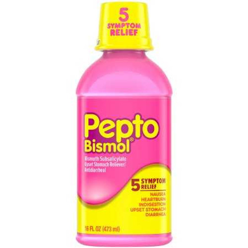 Anti-Diarrheal Pepto-Bismol 262 mg / 15 mL Strength Suspension 16 oz. 1377514 BT/1 1377514 US PHARMACEUTICAL DIVISION/MCK 260851_EA